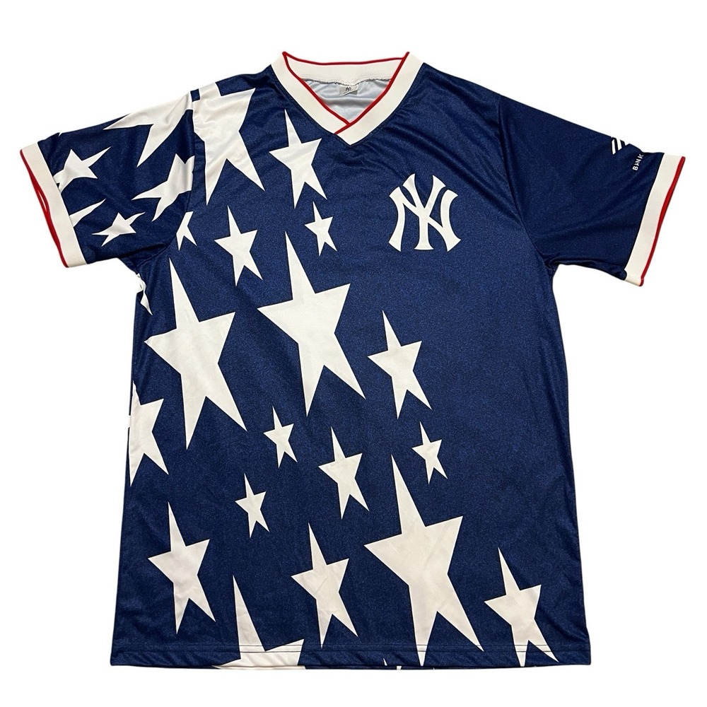 2026 New York Yankees Soccer Jersey SGA Adult XL Stars Bank of America MLB